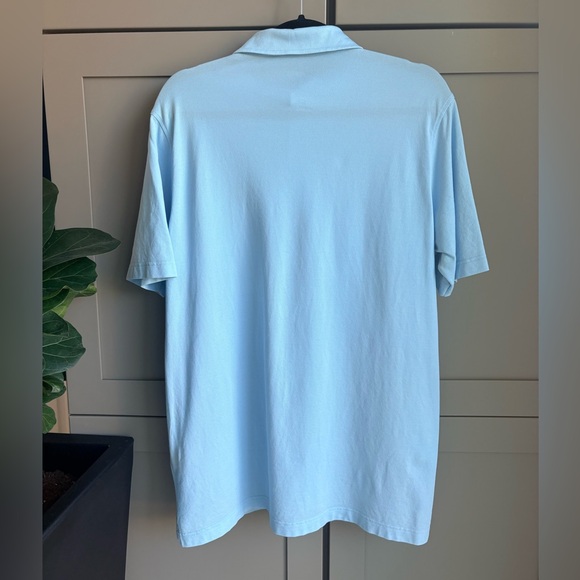 Brand New | Masters Clubhouse Collection Polo Made in Italy Sky Blue Augusta | M - Picture 8 of 16